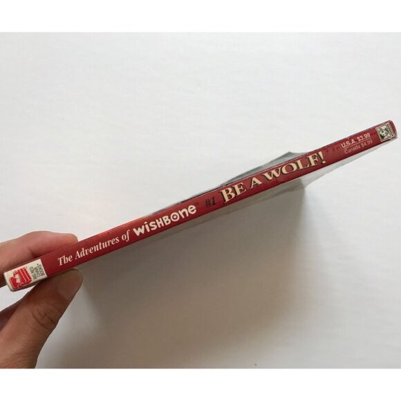 997 The Adventures of Wishbone Paperback Book #1 Be a Wolf - Picture 2 of 3